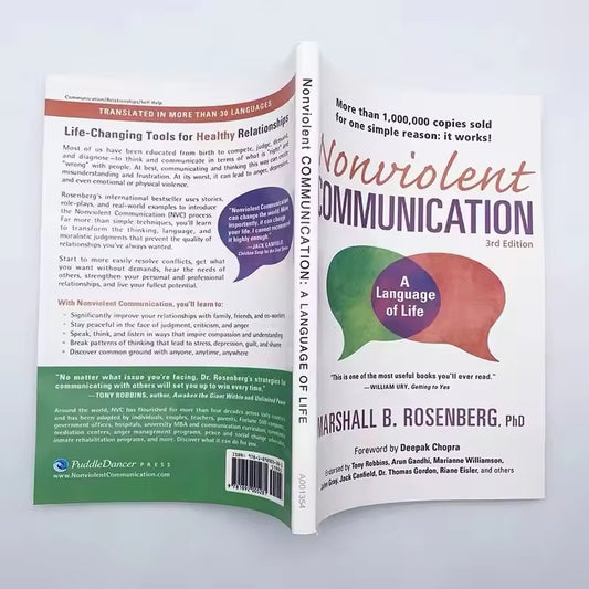Nonviolent Communication:a Language of Life Paperback Book English